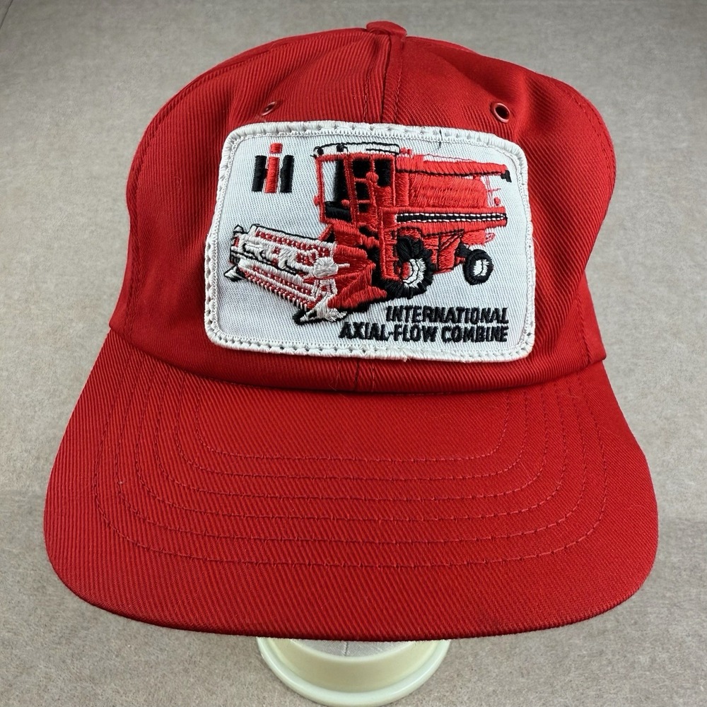 Vintage‎ Swingster International Harvester Axial Flow Combine Trucker Hat USA